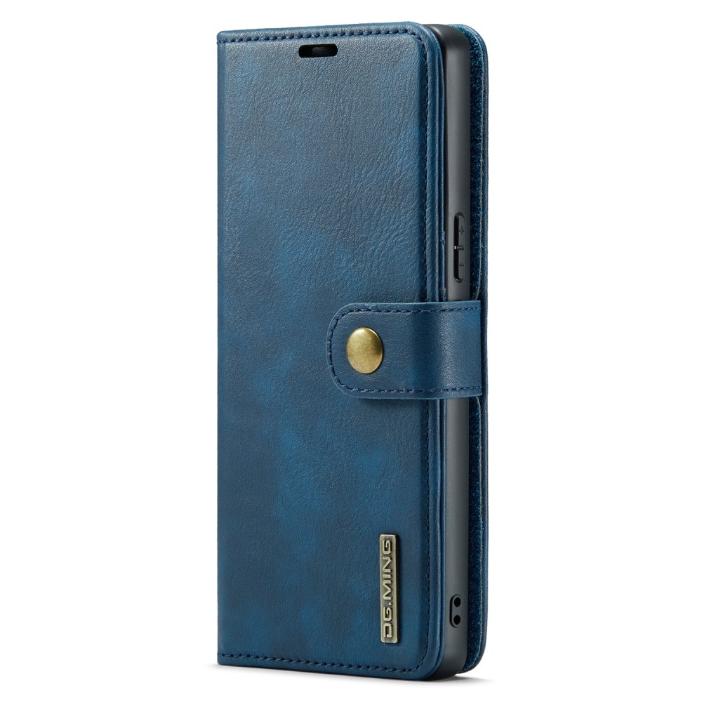 Sony Xperia 10 V Plånboksfodral med avtagbart skal, blå
