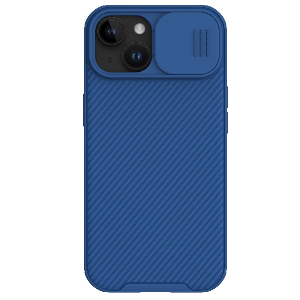 iPhone 15 Skal med kameraskydd - CamShield, Blå