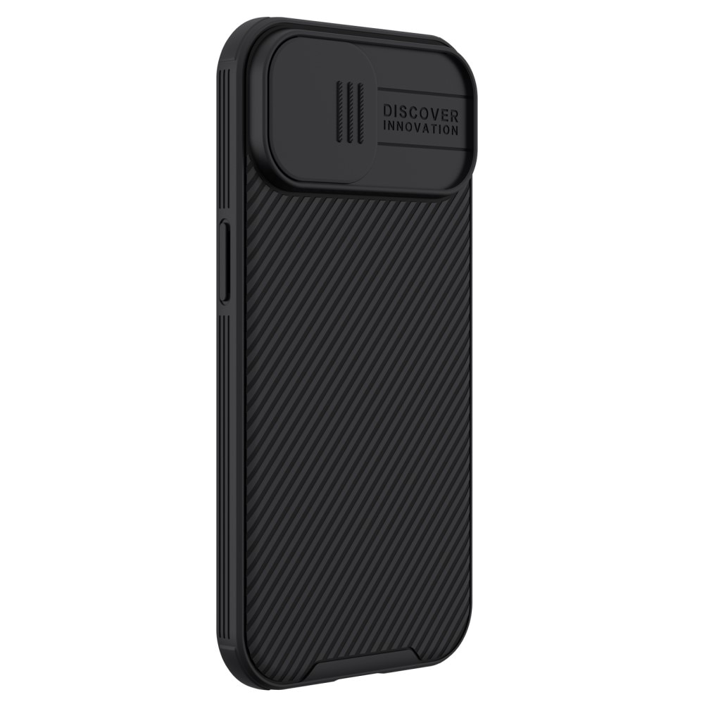 iPhone 15 Plus Skal med kameraskydd - CamShield, svart