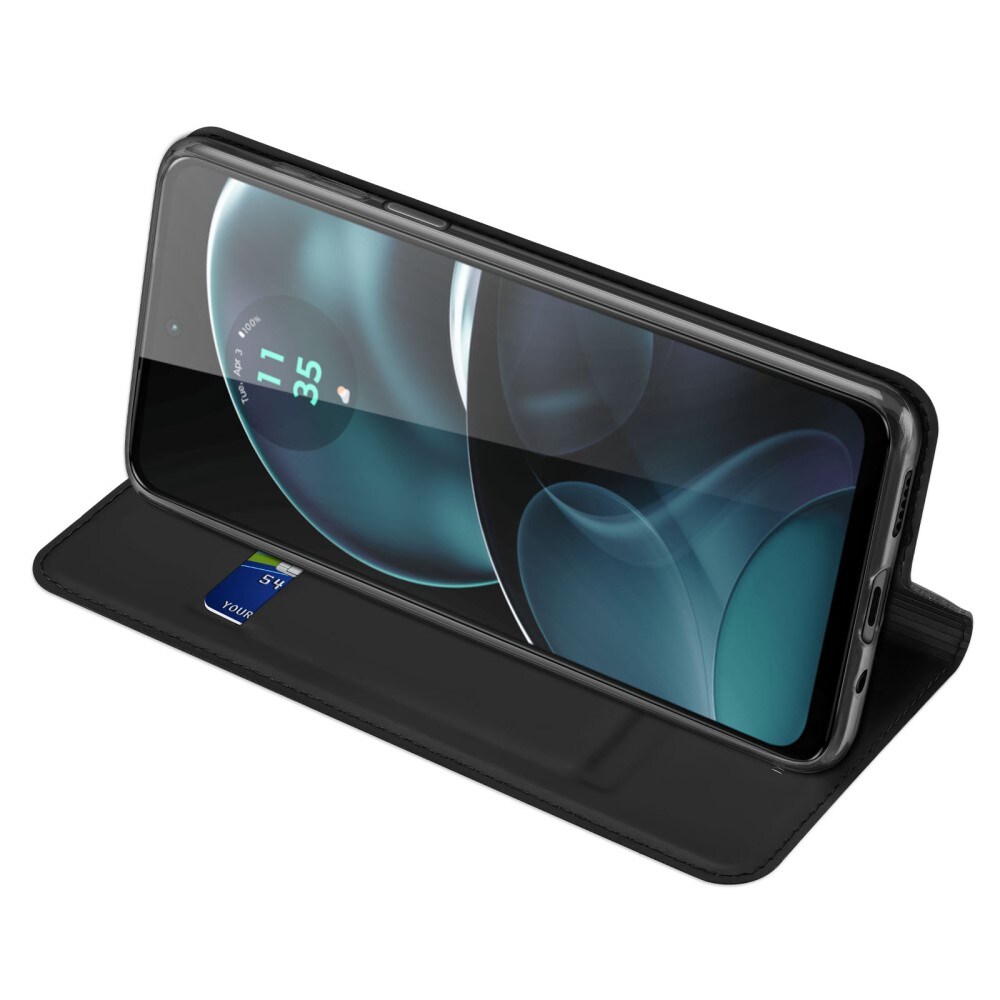 Motorola Moto G14 Slimmat mobilfodral, Svart
