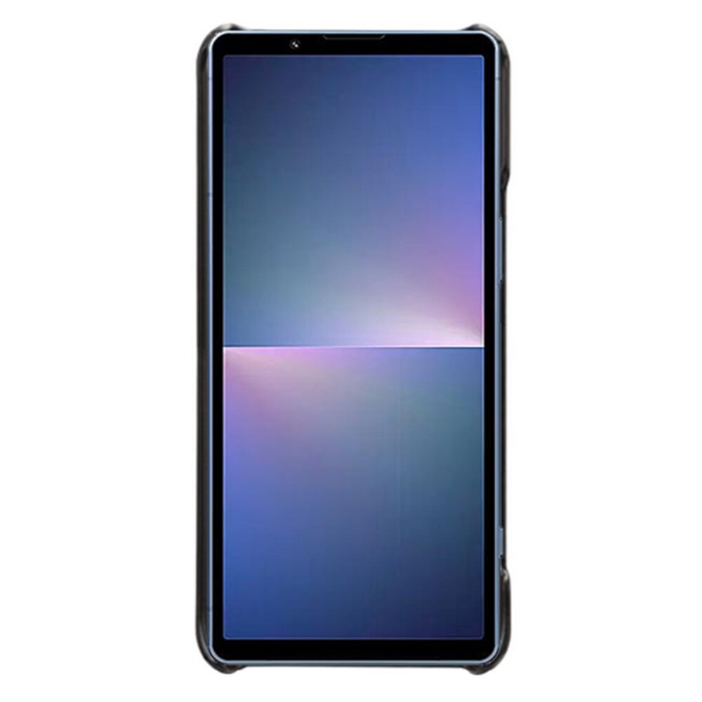 Sony Xperia 5 V Snyggt skal med 2 kortfack, Svart