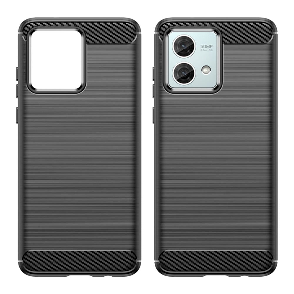 Motorola Moto G84 TPU-skal Brushed, Svart