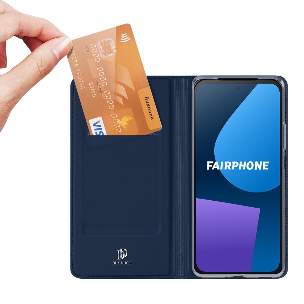  Fairphone 5 Slimmat mobilfodral, Blå