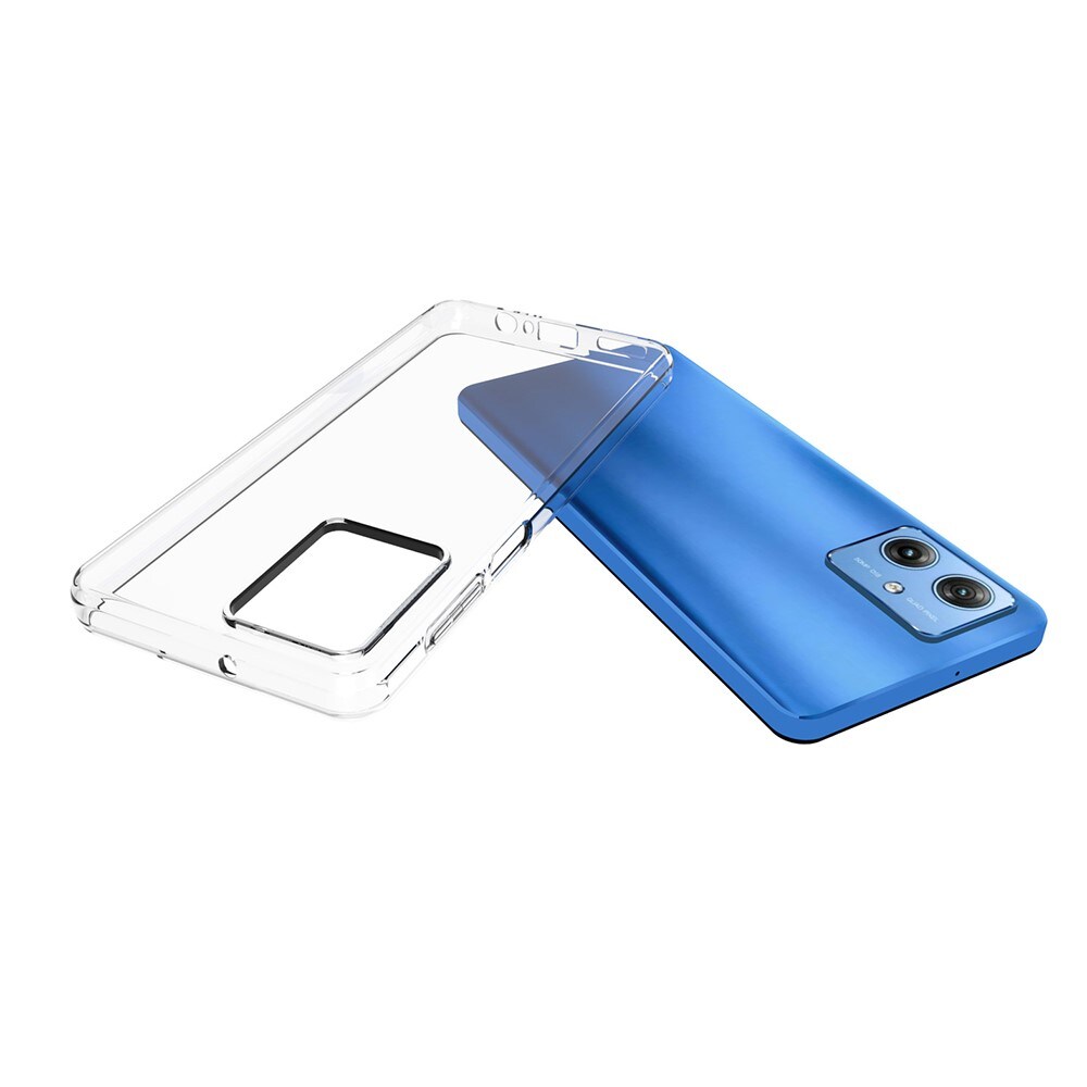 Motorola Moto G54 Tunt TPU-skal, Genomskinlig