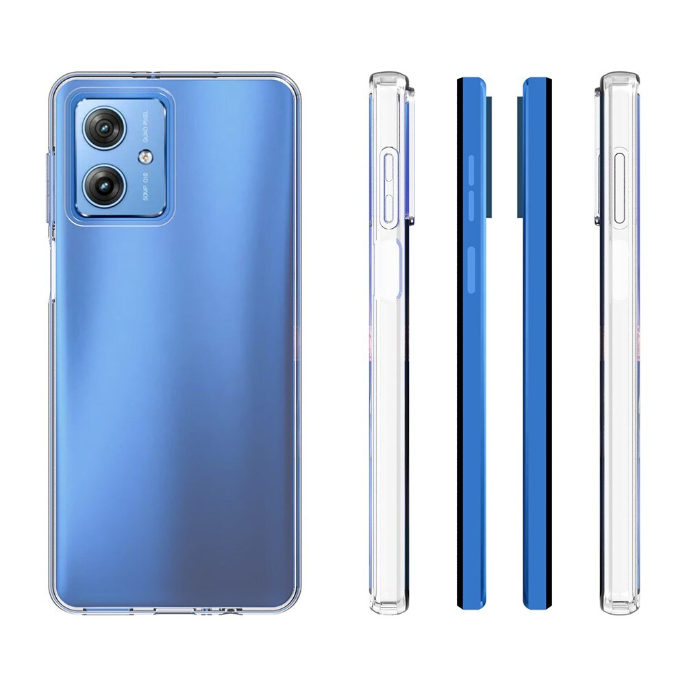 Motorola Moto G54 Tunt TPU-skal, Genomskinlig