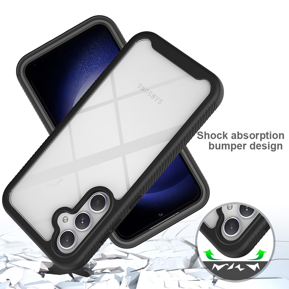Samsung Galaxy S23 FE Mobilskal Full Protection, Svart