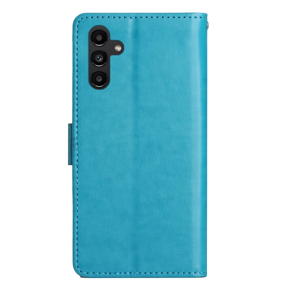 Samsung Galaxy A15 Mobilfodral med fjärilar, blå
