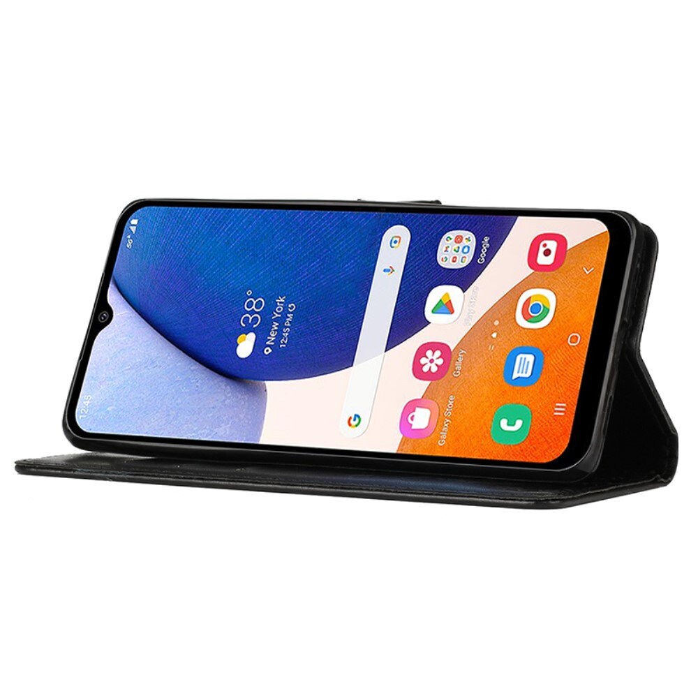 Samsung Galaxy A15 Mobilfodral med fjärilar, Svart