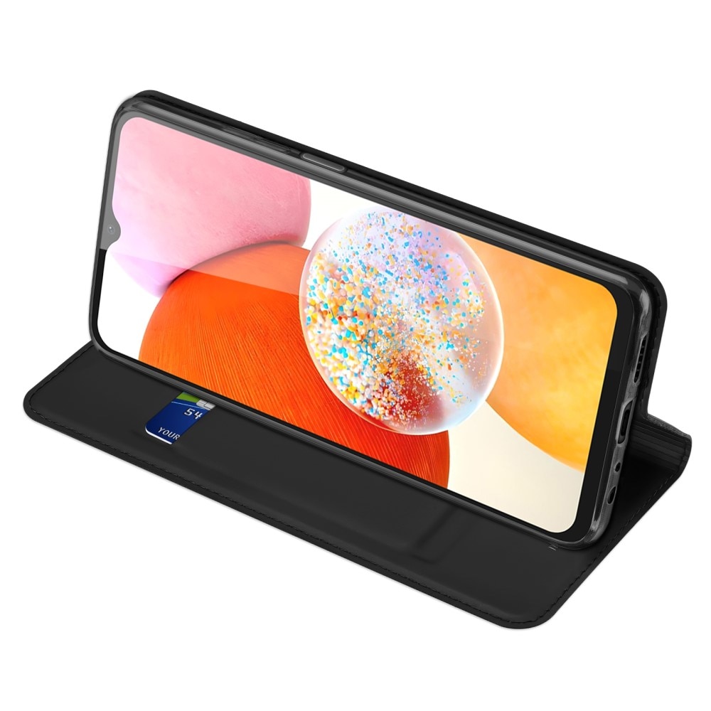 Samsung Galaxy A15 Slimmat mobilfodral, svart