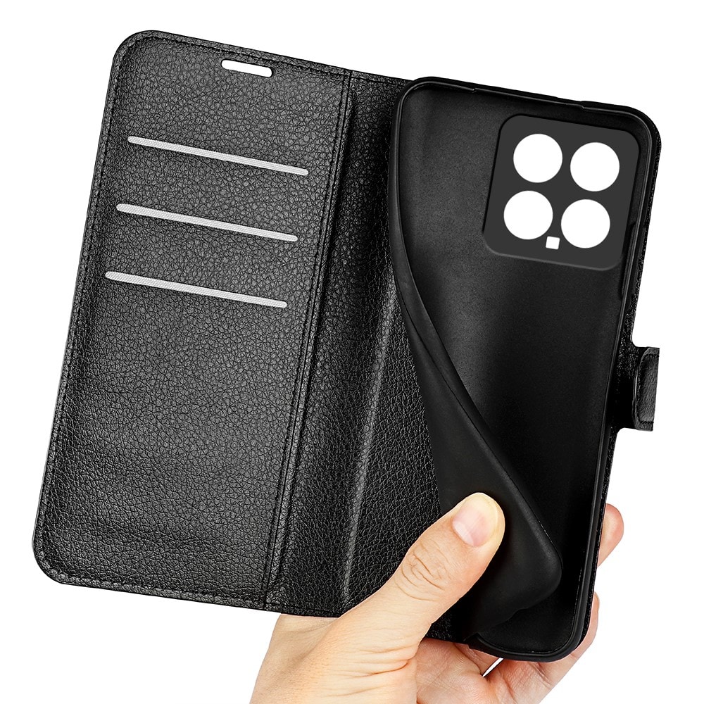 Xiaomi 14 Enkelt mobilfodral, Svart