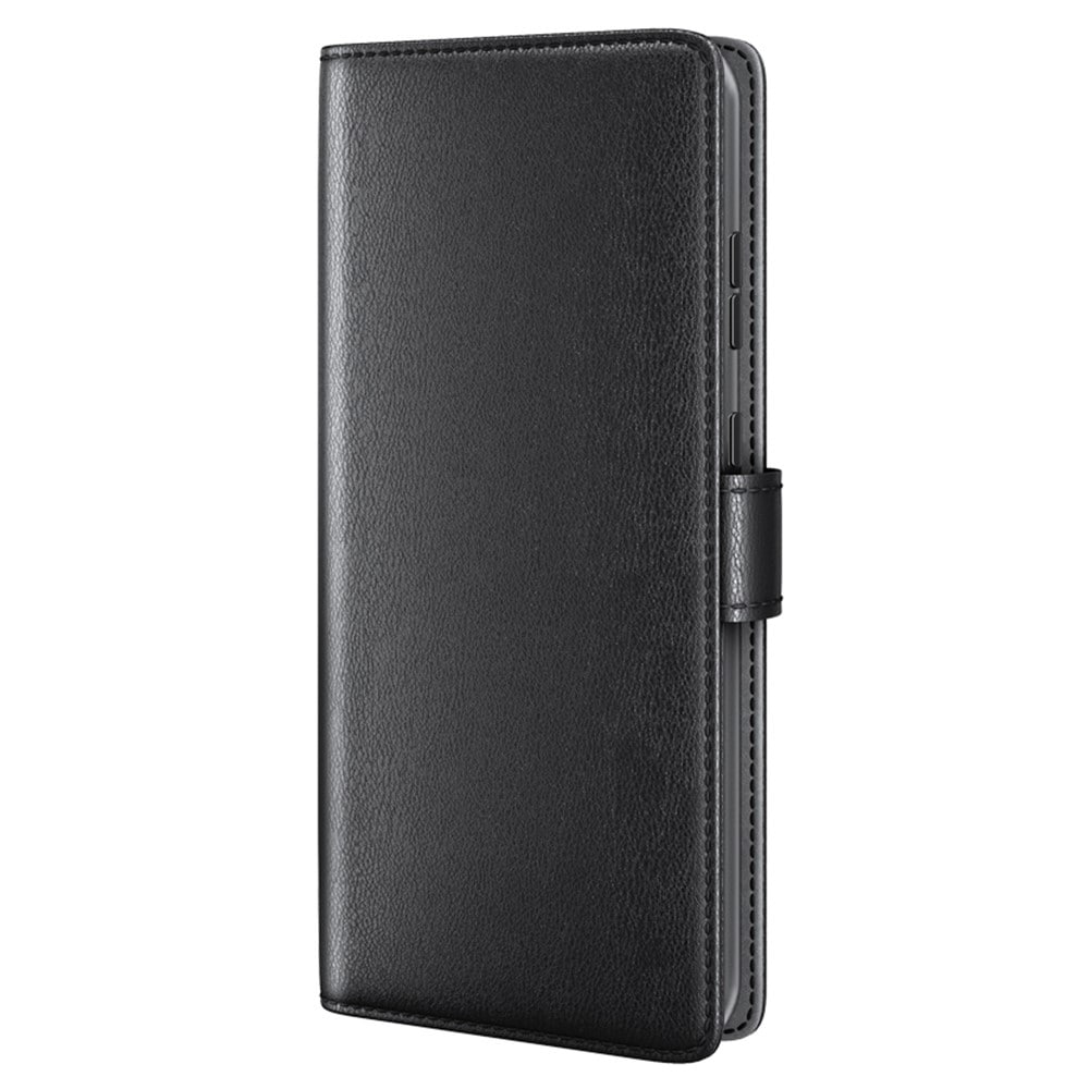 Xiaomi 14 Plånboksfodral i Äkta Läder, Svart