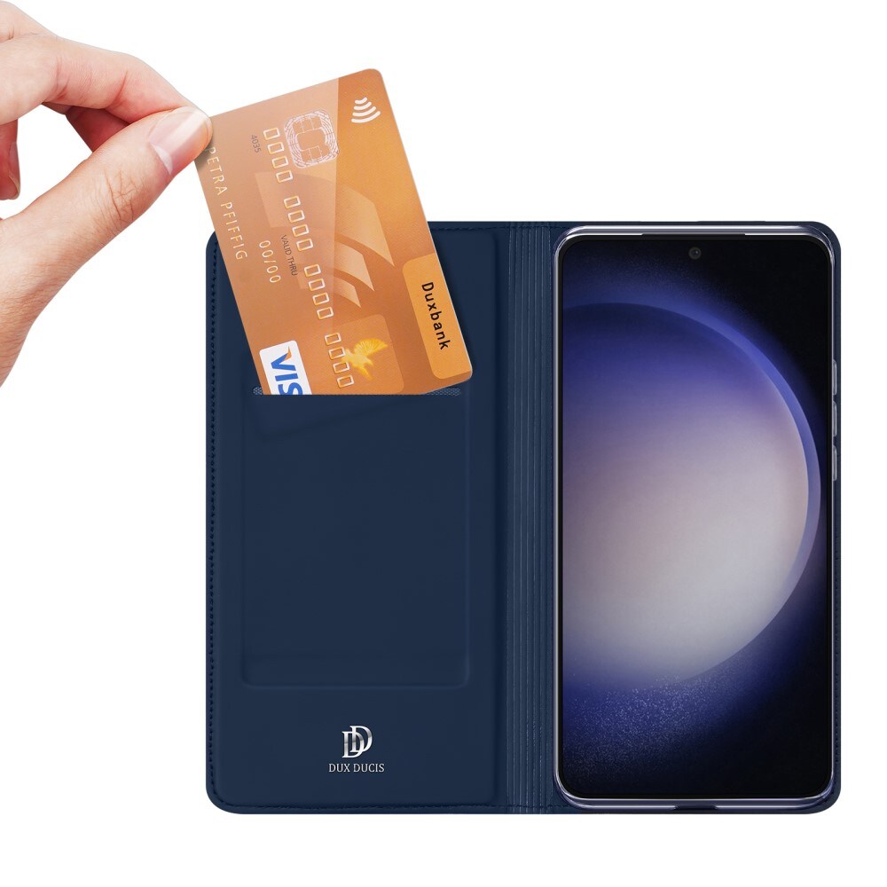 Samsung Galaxy S24 Slimmat mobilfodral, Navy