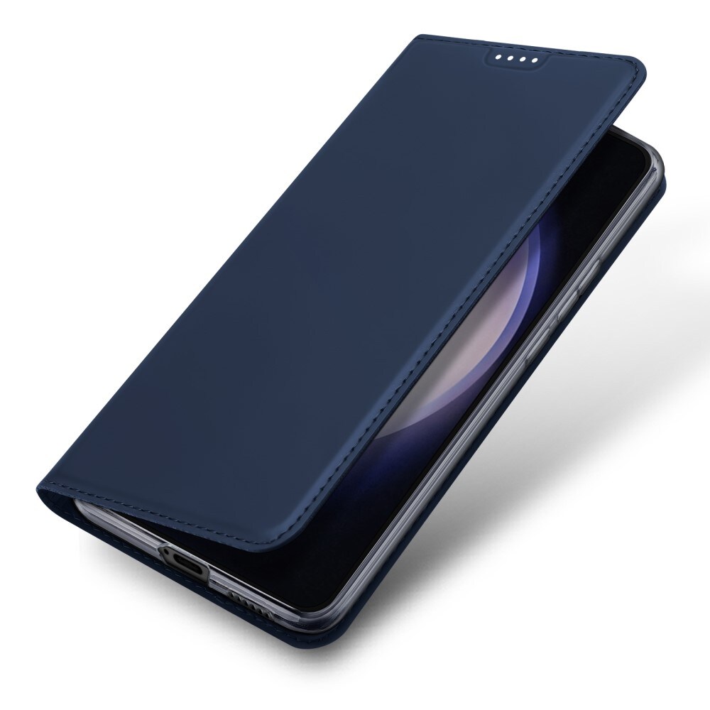 Samsung Galaxy S24 Slimmat mobilfodral, Navy