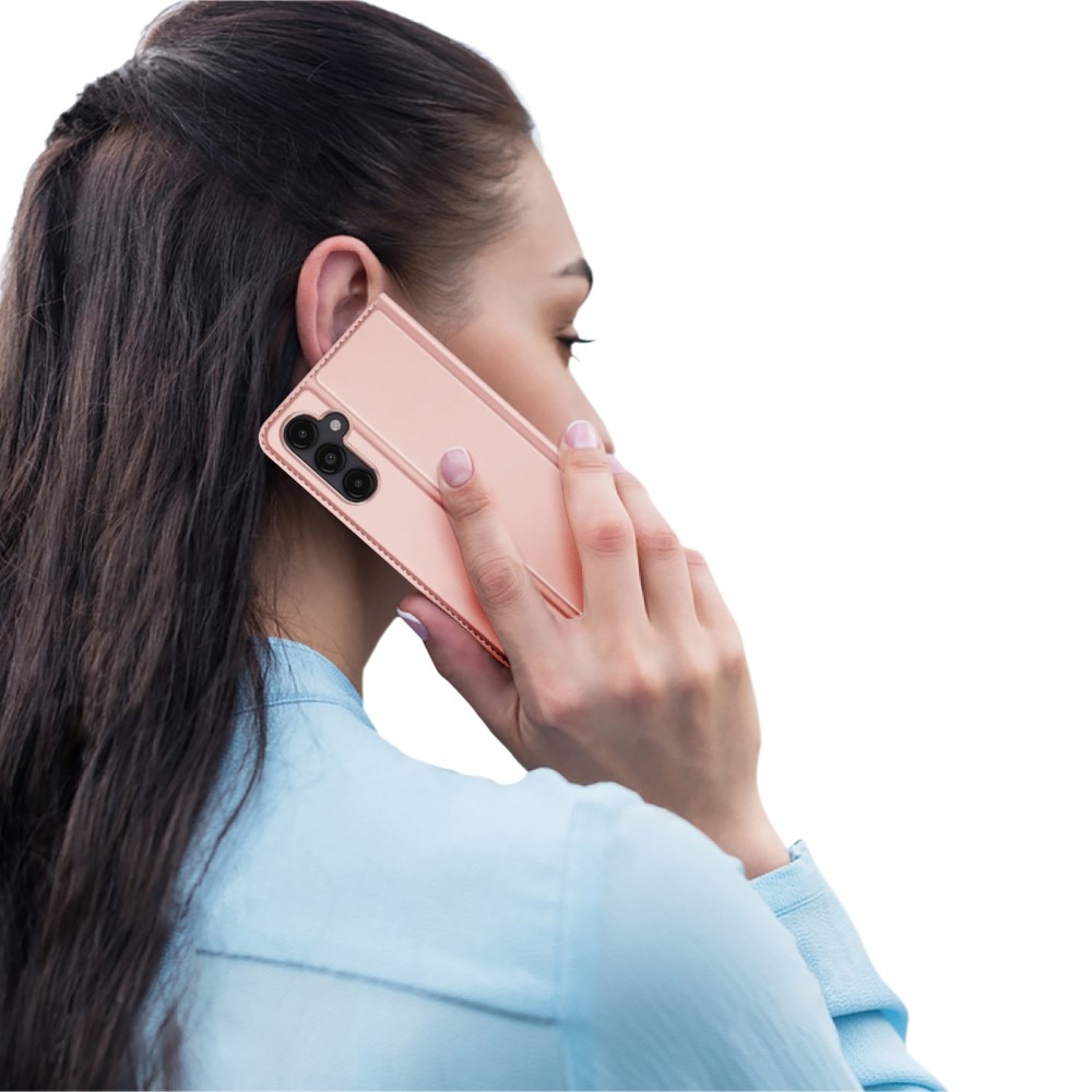 Samsung Galaxy S24 Slimmat mobilfodral, roséguld