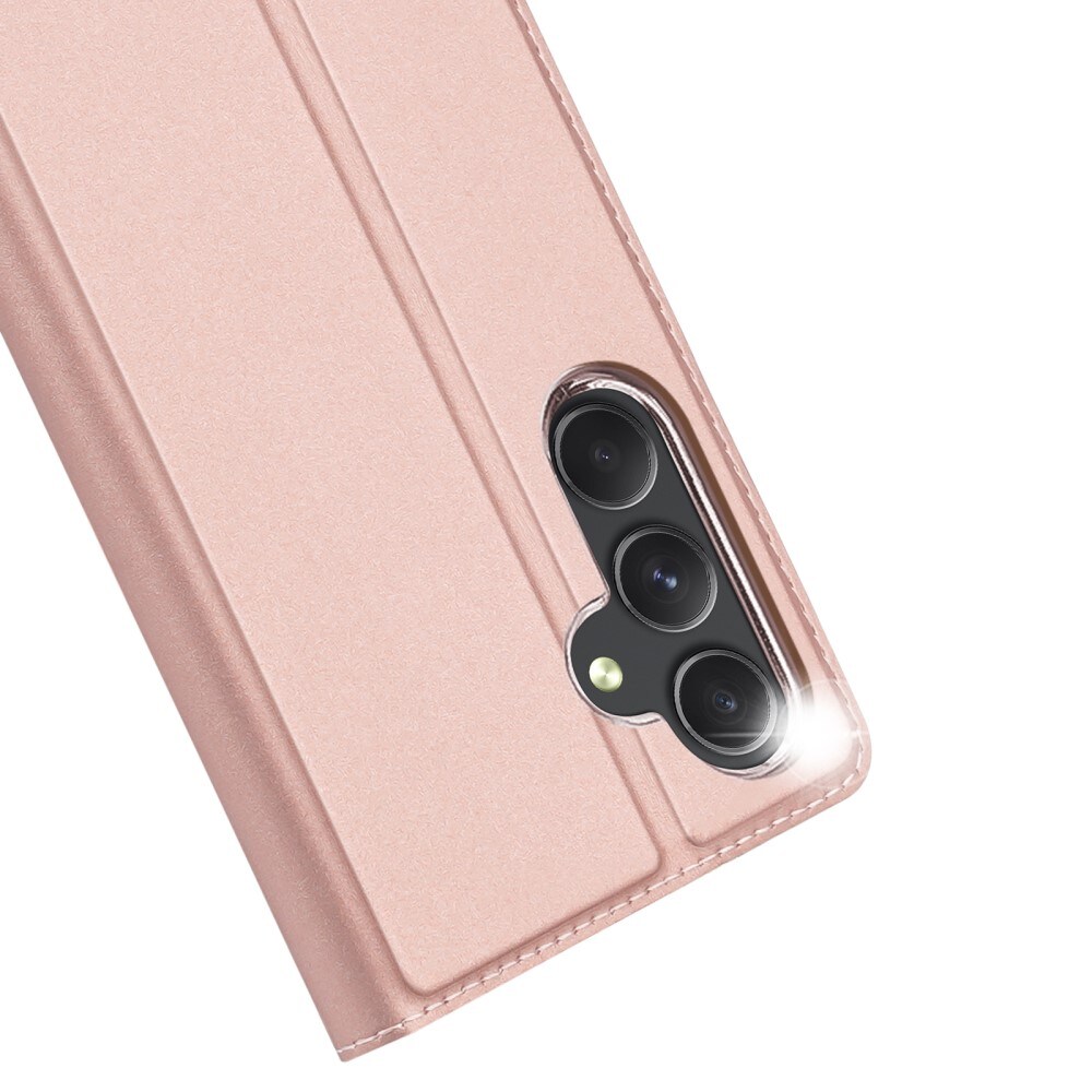 Samsung Galaxy S24 Plus Slimmat mobilfodral, Roséguld