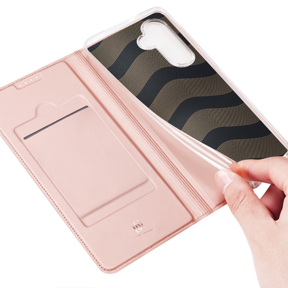 Samsung Galaxy S24 Plus Slimmat mobilfodral, Roséguld
