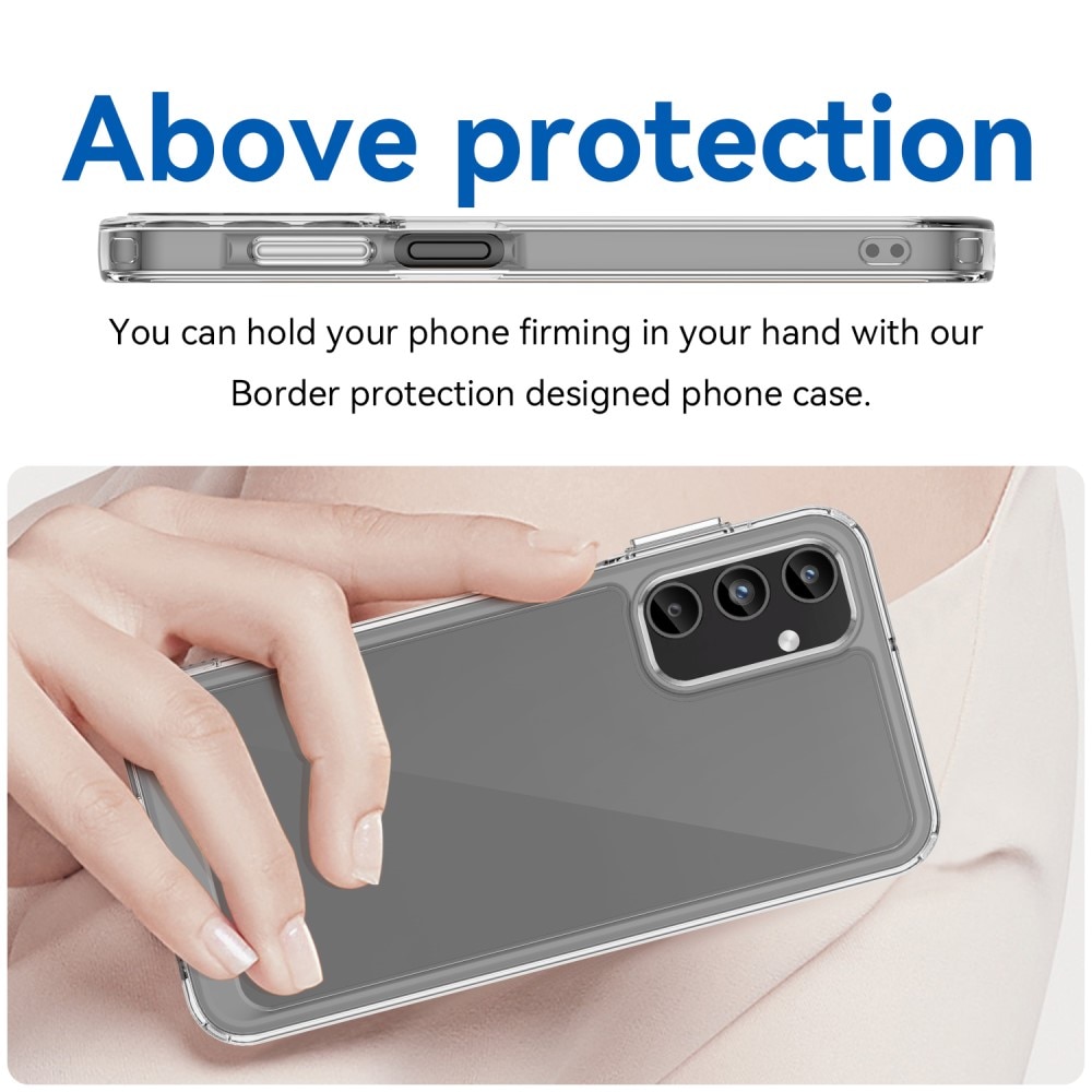 Samsung Galaxy A15 Crystal Hybrid-skal, transparent