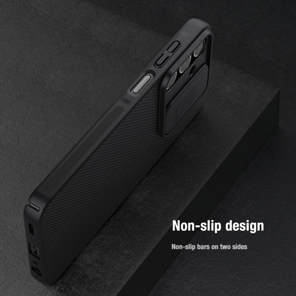 Samsung Galaxy A15 Skal med kameraskydd - CamShield, Svart