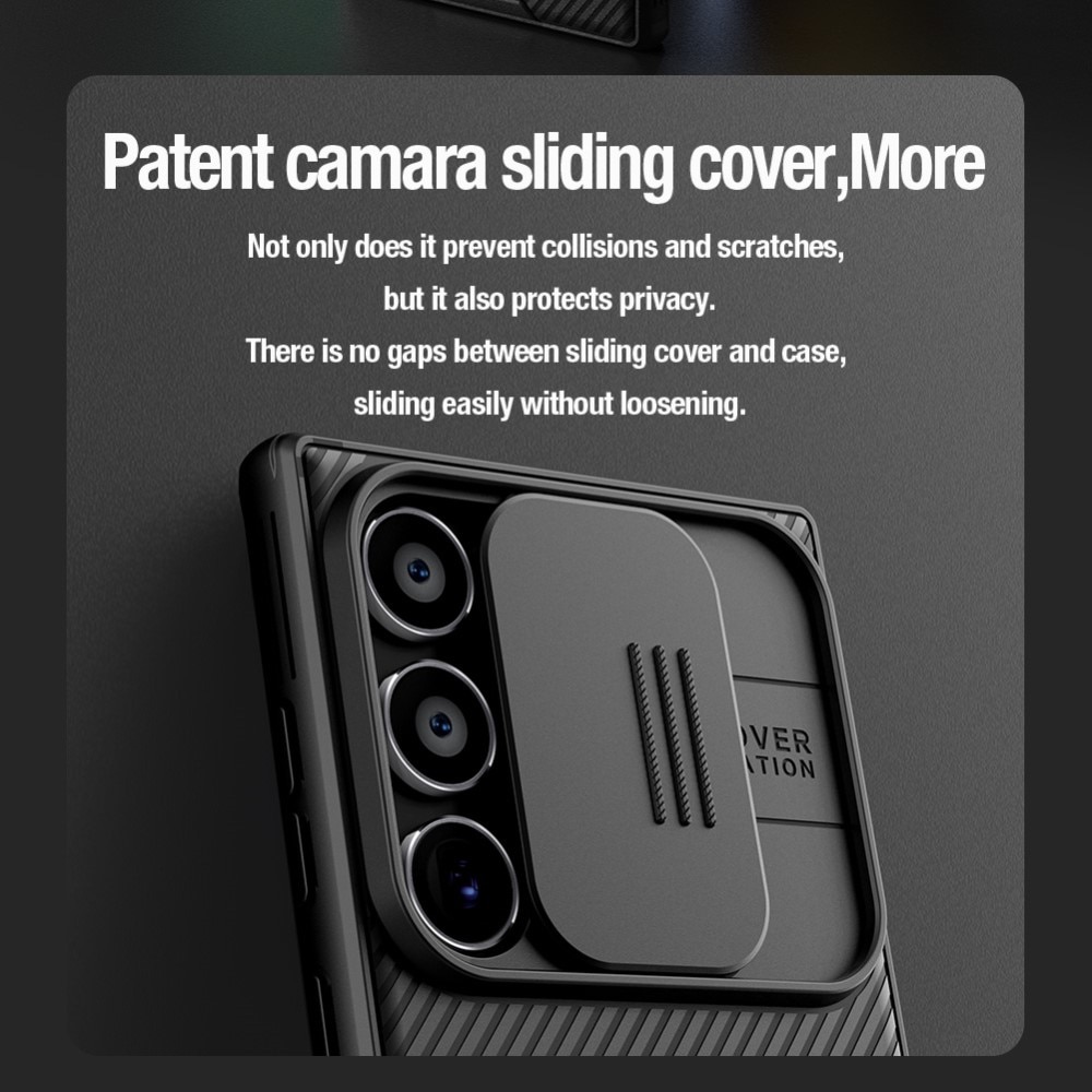 Samsung Galaxy S24 Ultra Skal med kameraskydd - CamShield, svart