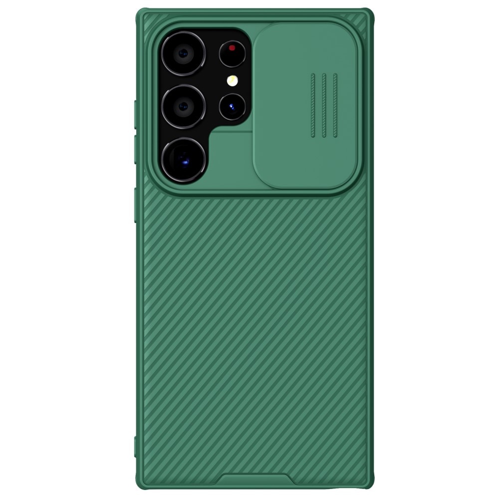 Samsung Galaxy S24 Ultra Skal med kameraskydd - CamShield, grön