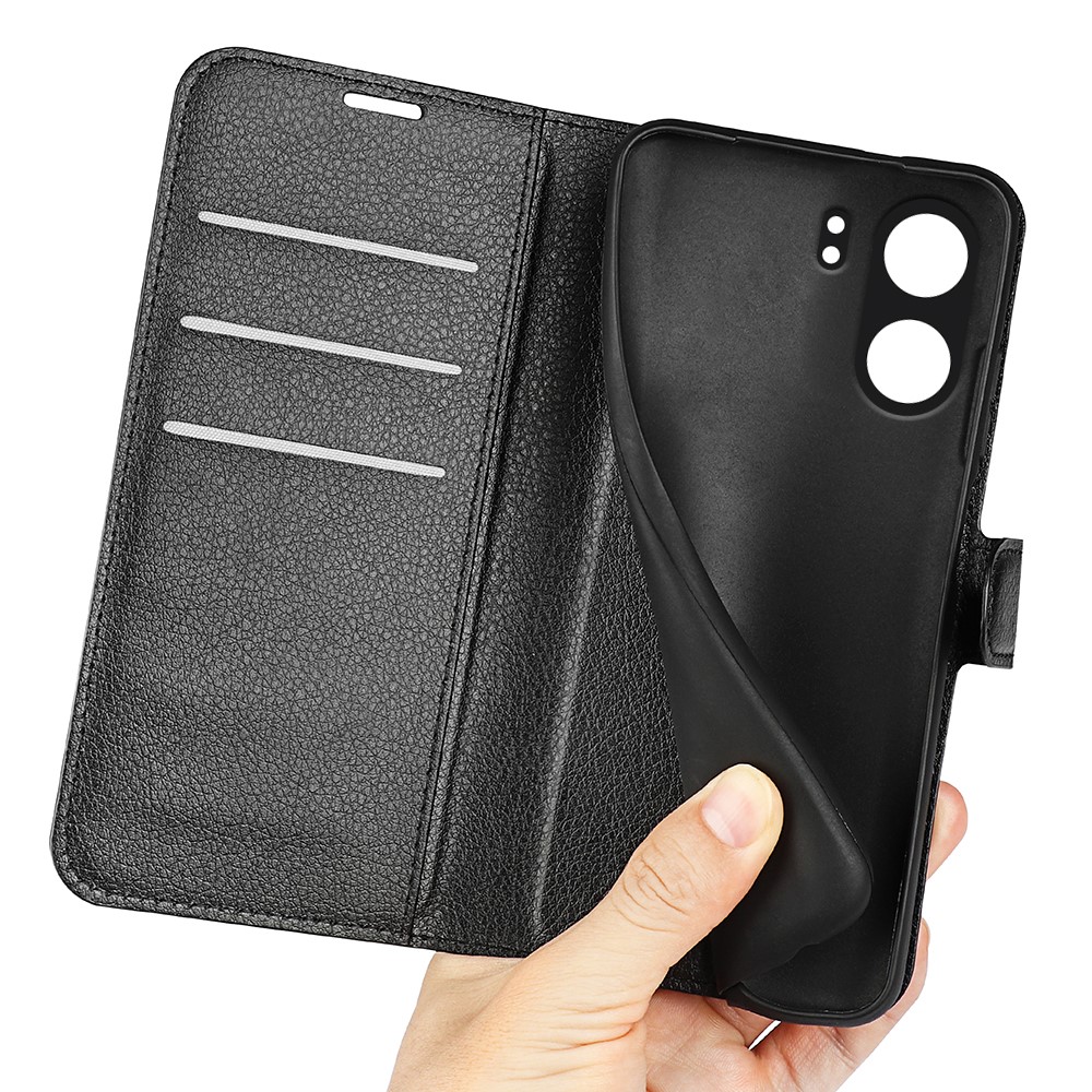 Xiaomi Redmi 13C Enkelt mobilfodral, Svart