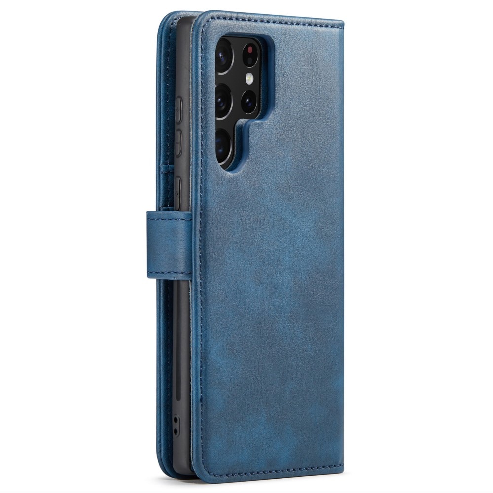 Samsung Galaxy S24 Ultra Plånboksfodral med avtagbart skal, Blue