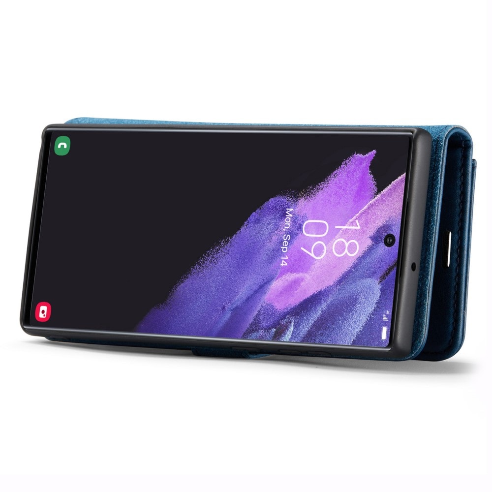 Samsung Galaxy S24 Ultra Plånboksfodral med avtagbart skal, Blue