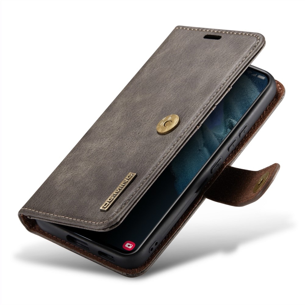 Samsung Galaxy S24 Plånboksfodral med avtagbart skal, brun