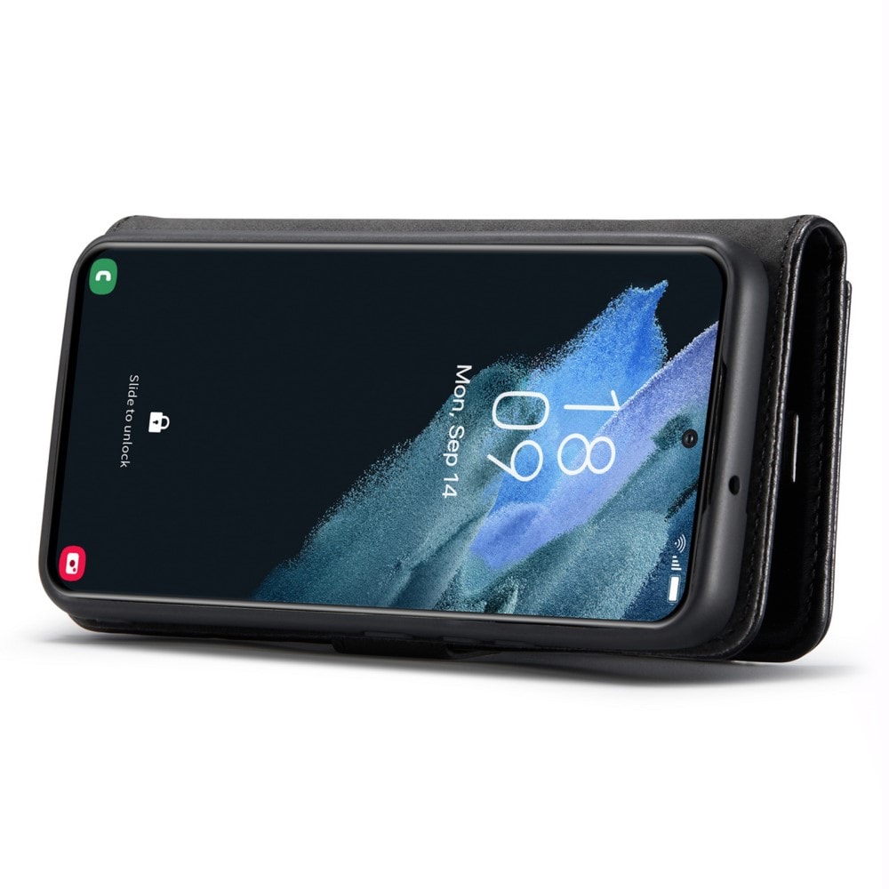 Samsung Galaxy S24 Plus Plånboksfodral med avtagbart skal, Black