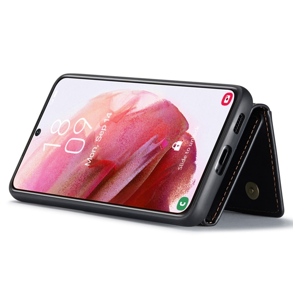 Samsung Galaxy S24 Skal med avtagbar plånbok, Svart