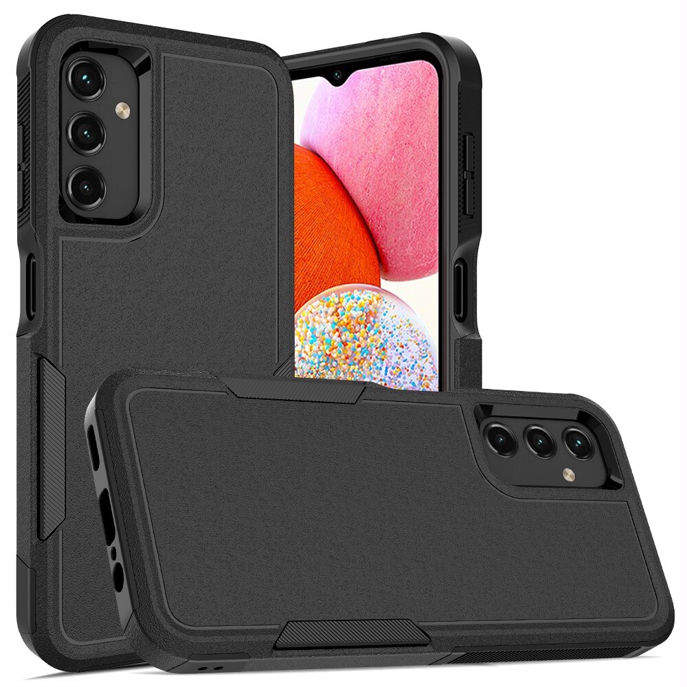 Samsung Galaxy A14 Hybrid-skal Off-road, Svart