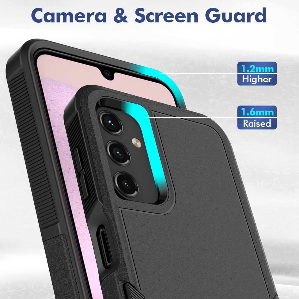 Samsung Galaxy A14 Hybrid-skal Off-road, Svart