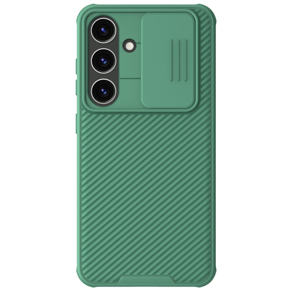 Samsung Galaxy S24 Plus Skal med kameraskydd - CamShield, Grön