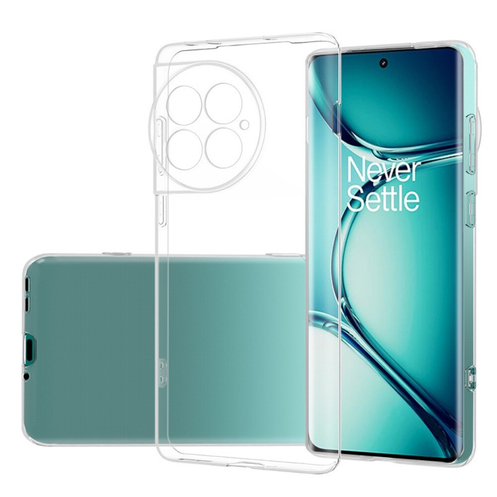 OnePlus 12 Tunt TPU-skal, transparent