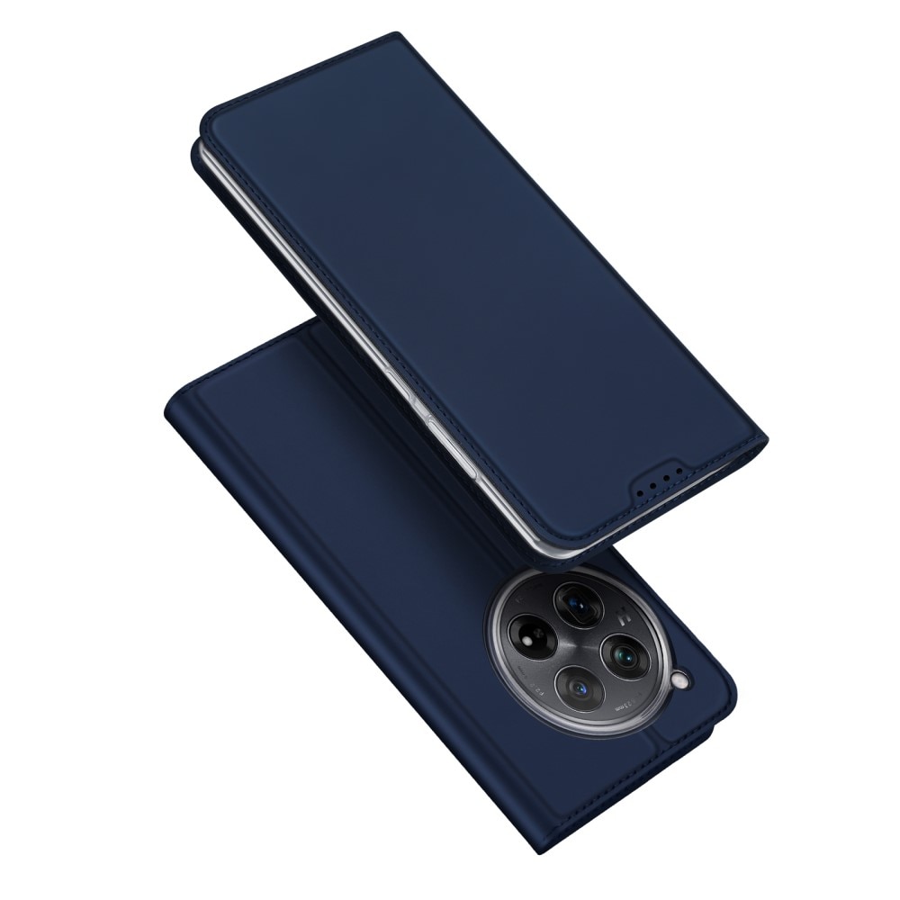 OnePlus 12 Slimmat mobilfodral, blå