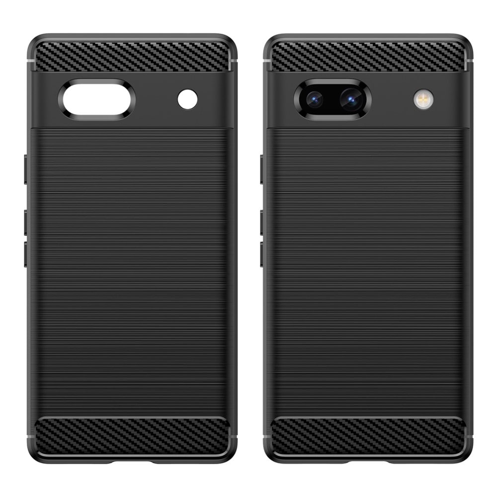 Google Pixel 7a TPU-skal Brushed, Black