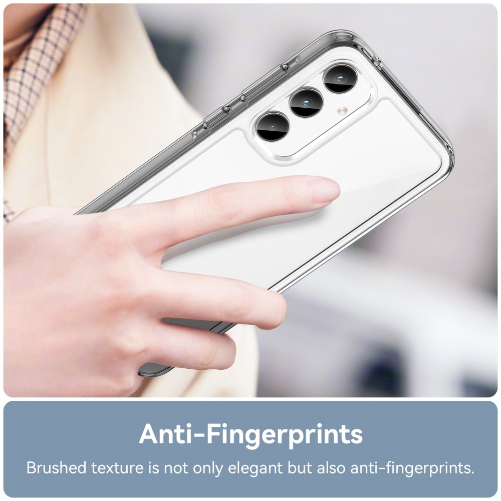 Samsung Galaxy A35 Crystal Hybrid-skal, transparent