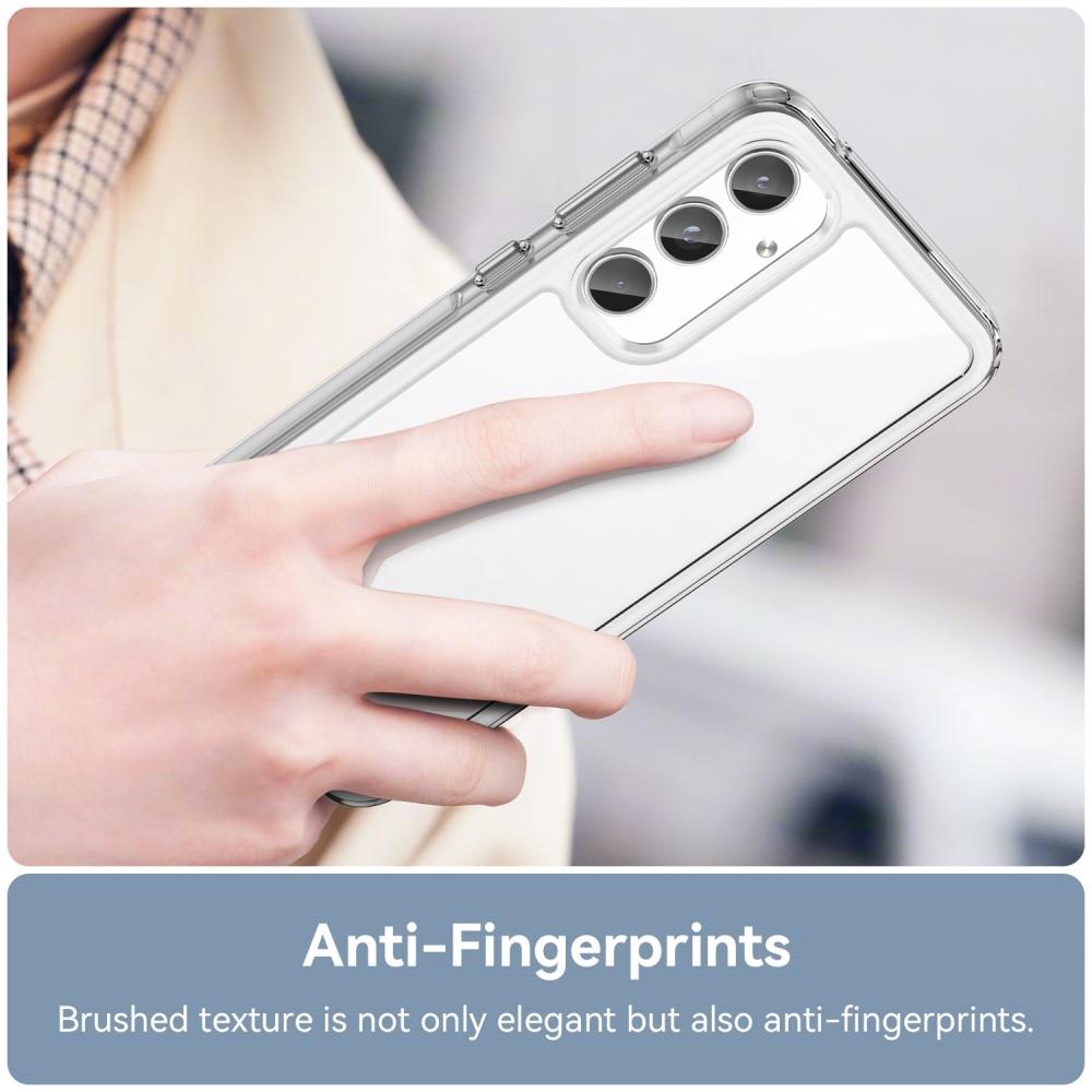 Samsung Galaxy A55 Crystal Hybrid-skal, transparent