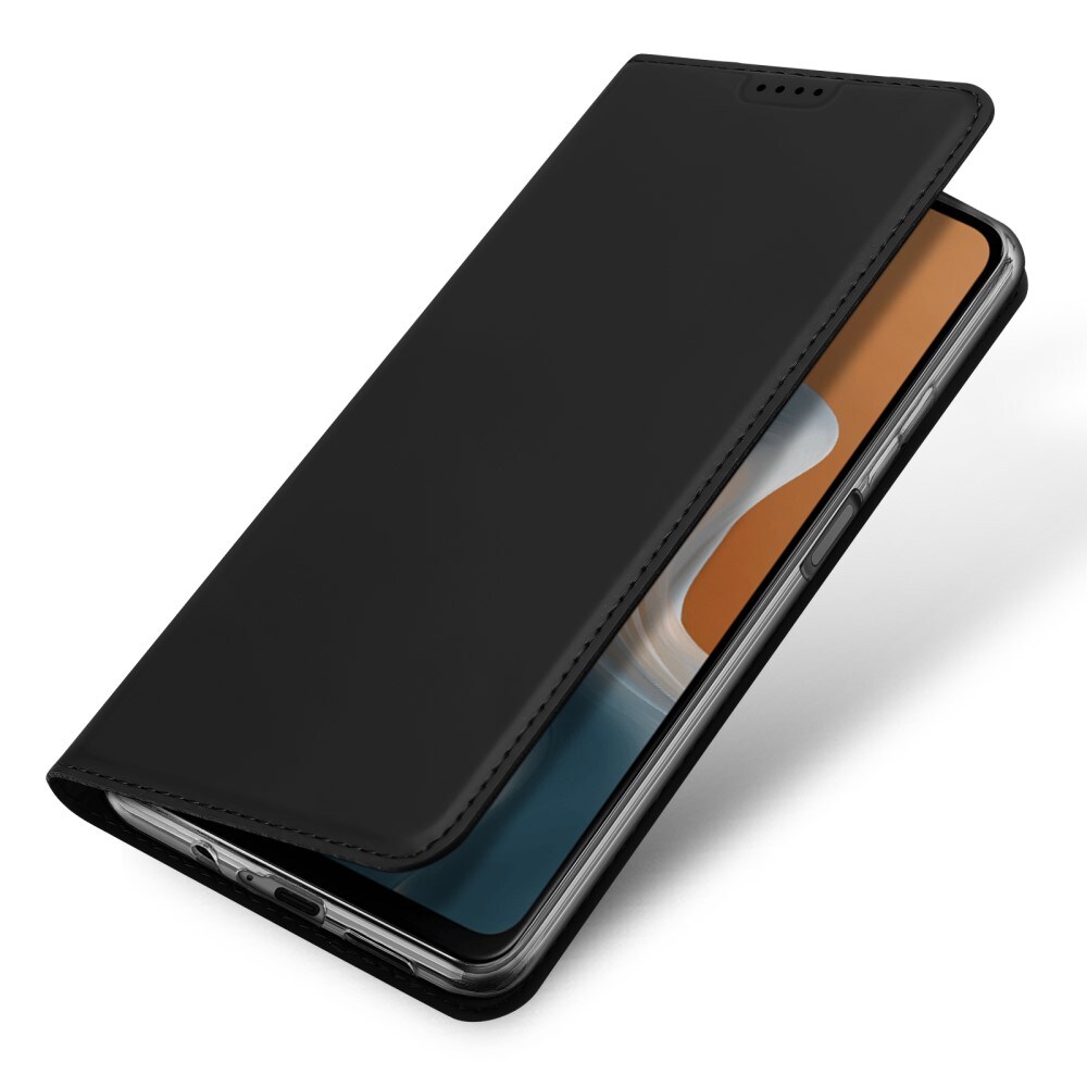 Motorola Moto G34 Slimmat mobilfodral, Svart