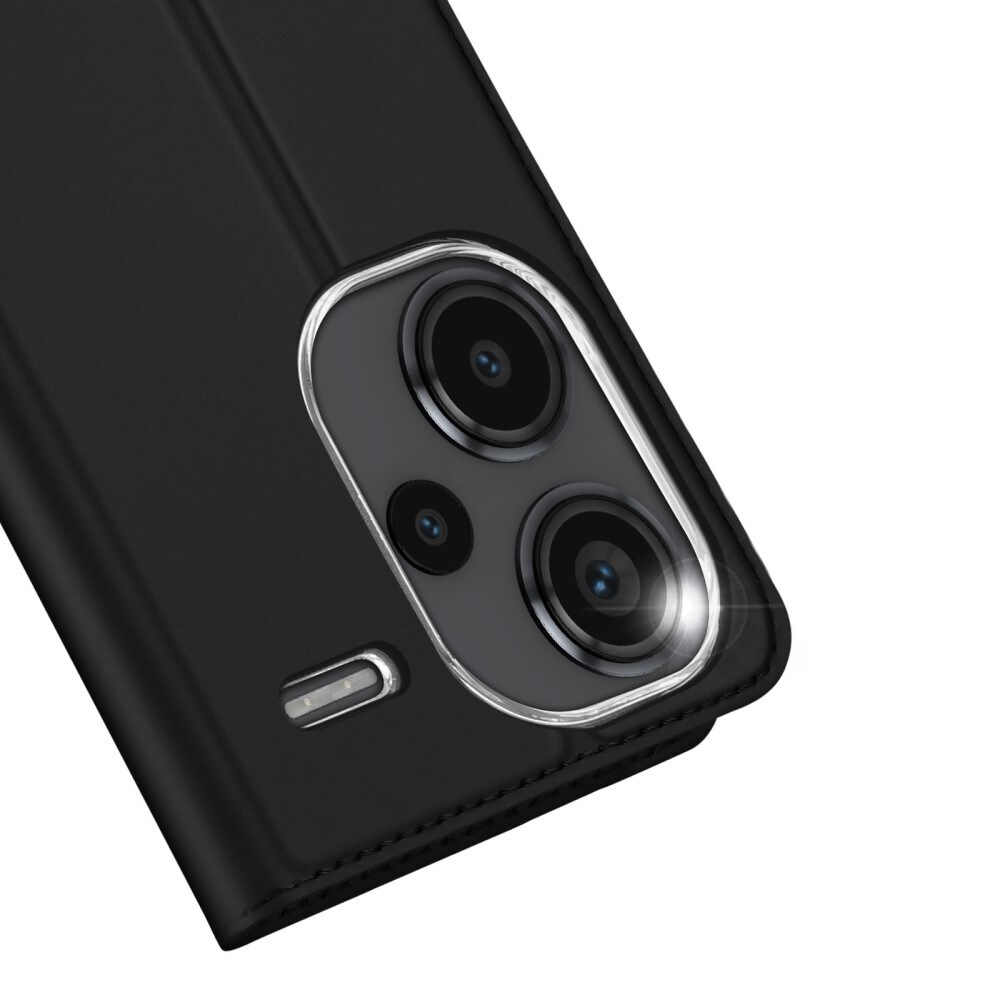 Xiaomi Redmi Note 13 Pro Plus Slimmat mobilfodral, Svart