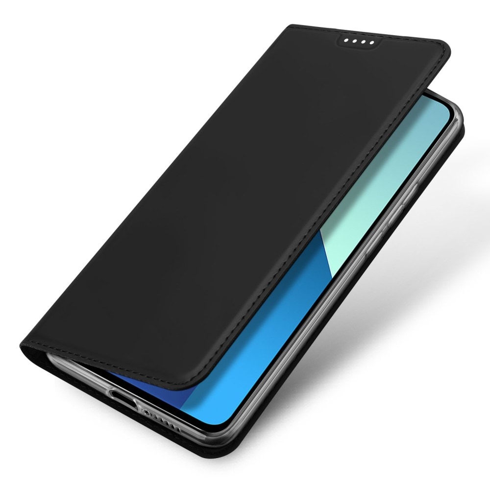 Xiaomi Redmi Note 13 4G Slimmat mobilfodral, Svart