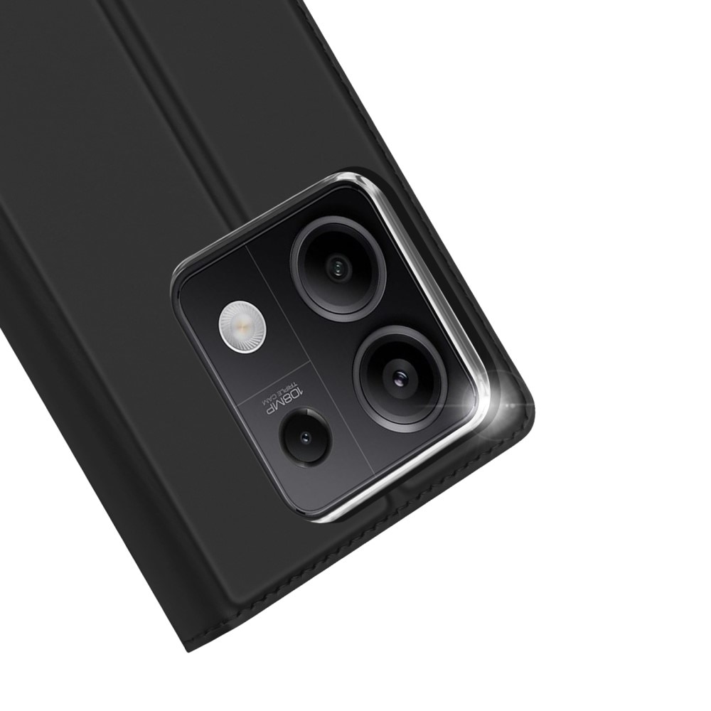 Xiaomi Redmi Note 13 Slimmat mobilfodral, svart