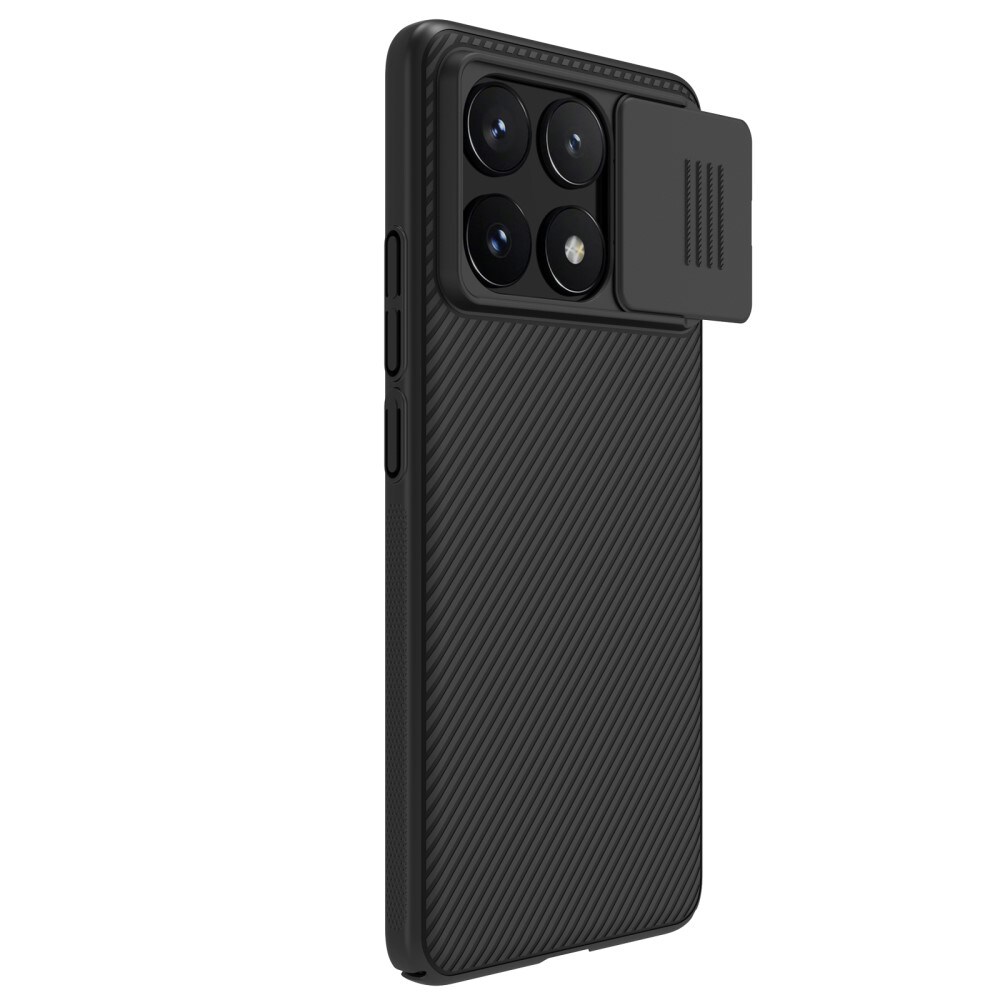 Xiaomi Poco X6 Pro Skal med kameraskydd - CamShield, Svart