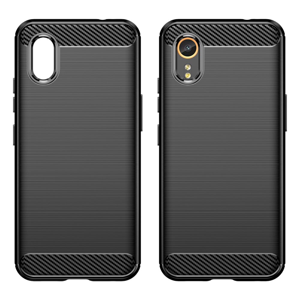 Samsung Galaxy Xcover 7 TPU-skal Brushed, Black