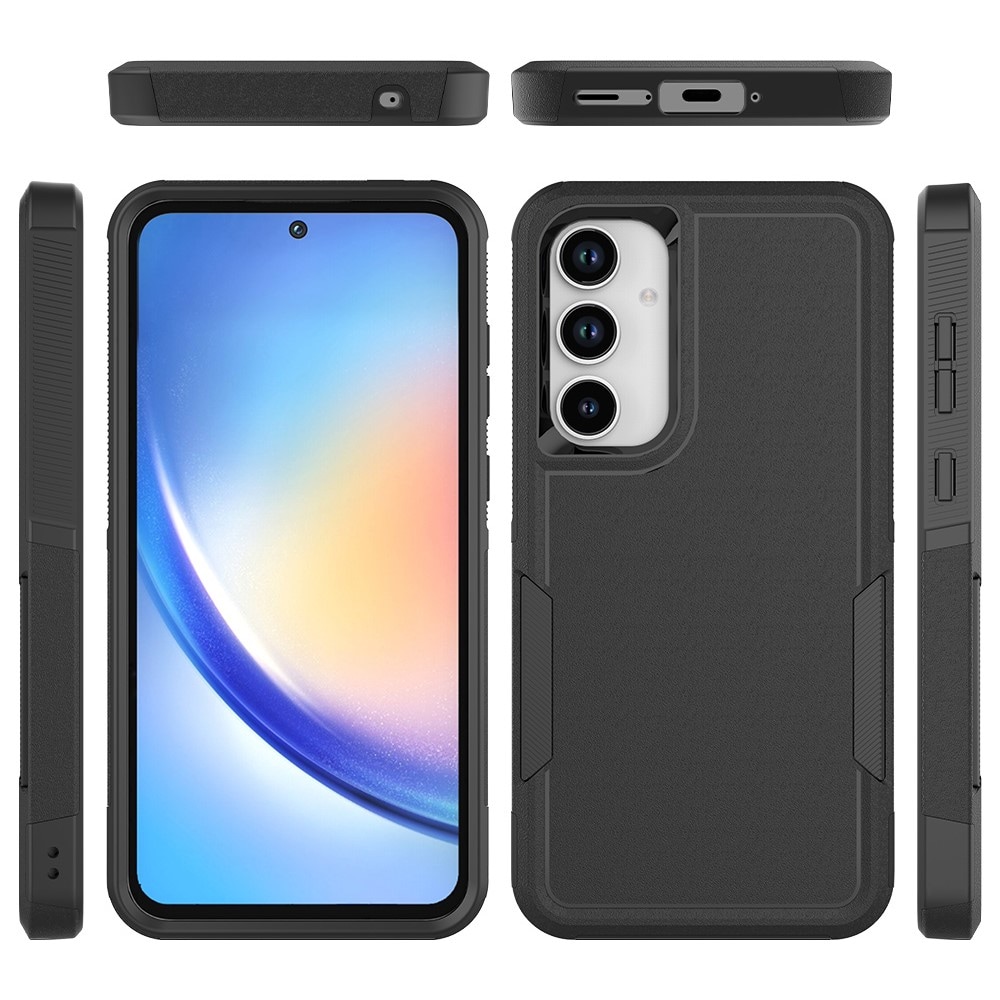 Samsung Galaxy A55 Hybrid-skal Off-road, Svart