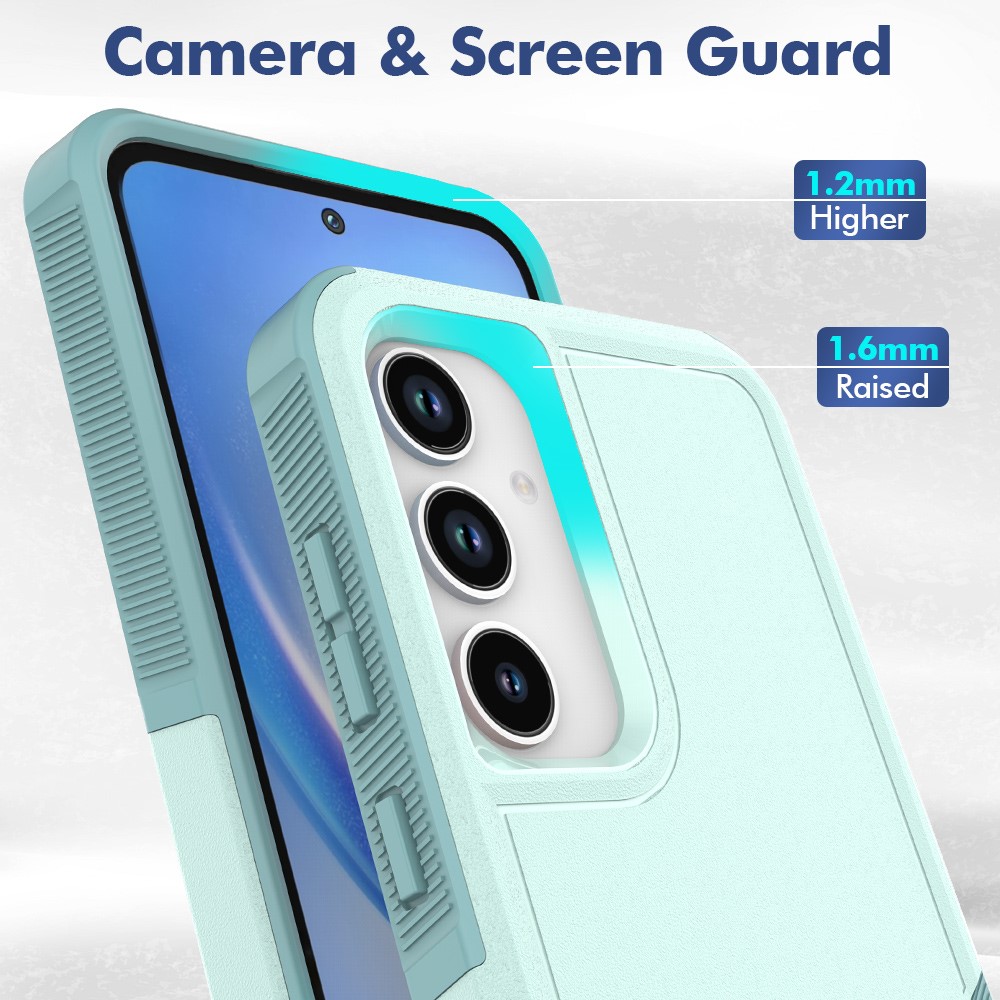 Samsung Galaxy A55 Hybrid-skal Off-road, Mintgrön