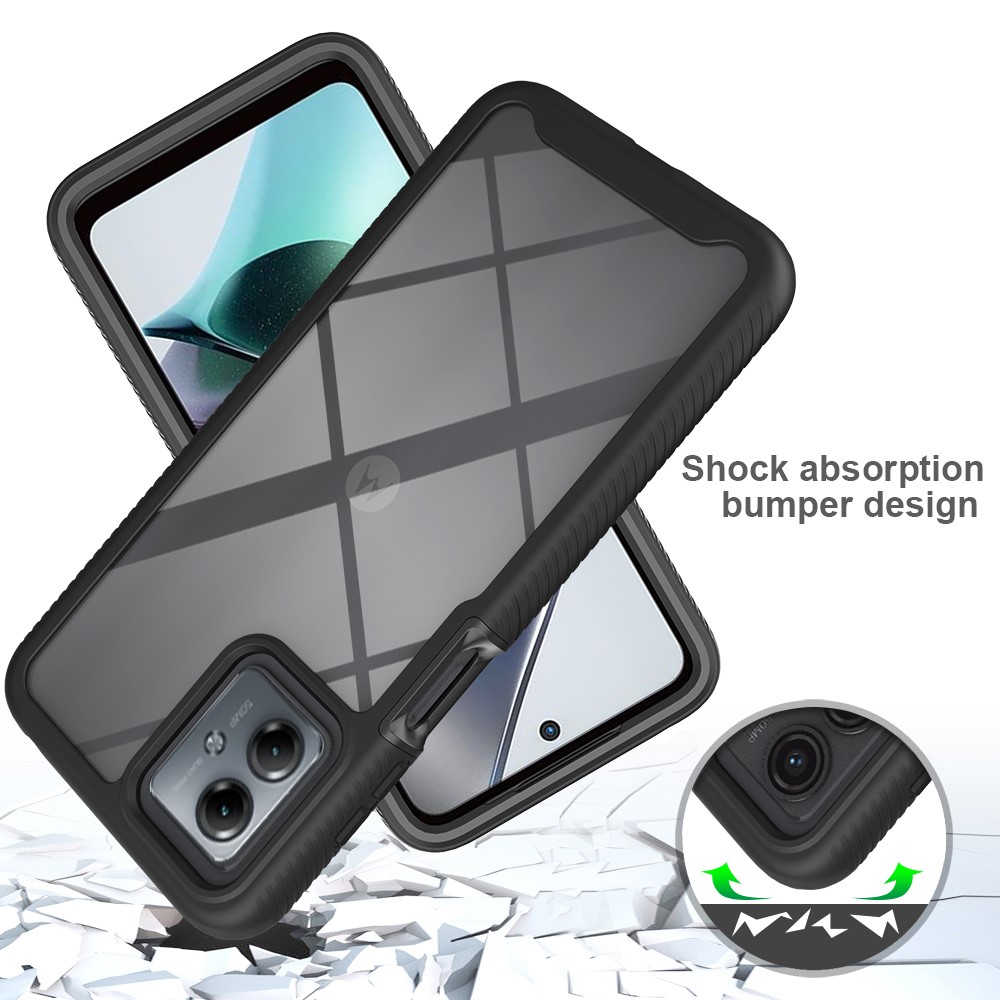 Motorola Moto G54 Mobilskal Full Protection, Svart