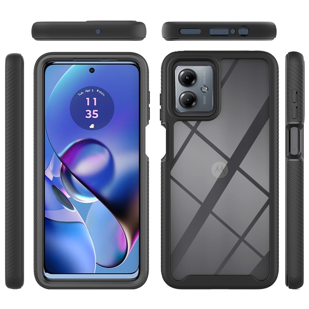Motorola Moto G54 Mobilskal Full Protection, Svart