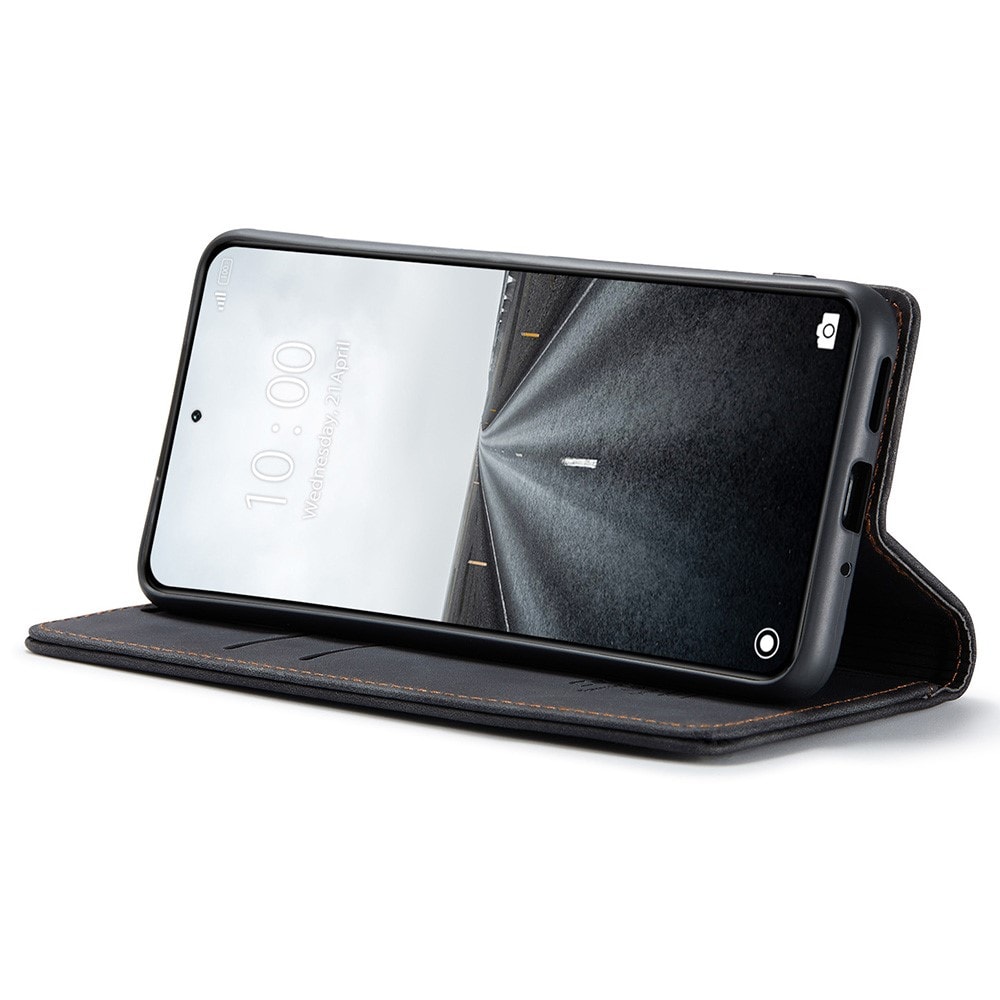 Xiaomi 14 Pro Slimmat plånboksfodral, Svart