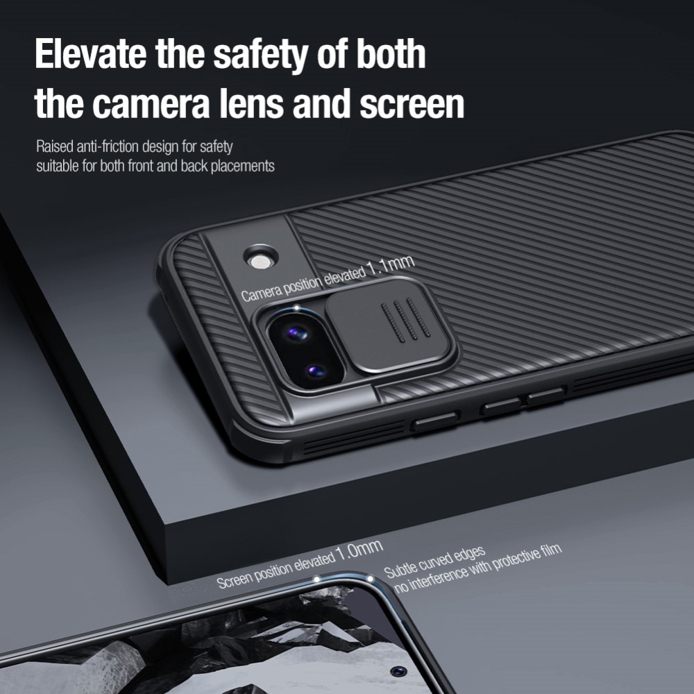 Google Pixel 8a Skal med kameraskydd - CamShield, svart
